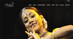 Desktop Screenshot of mythiliprakash.com