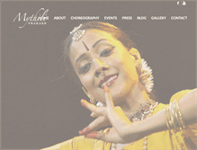 Tablet Screenshot of mythiliprakash.com